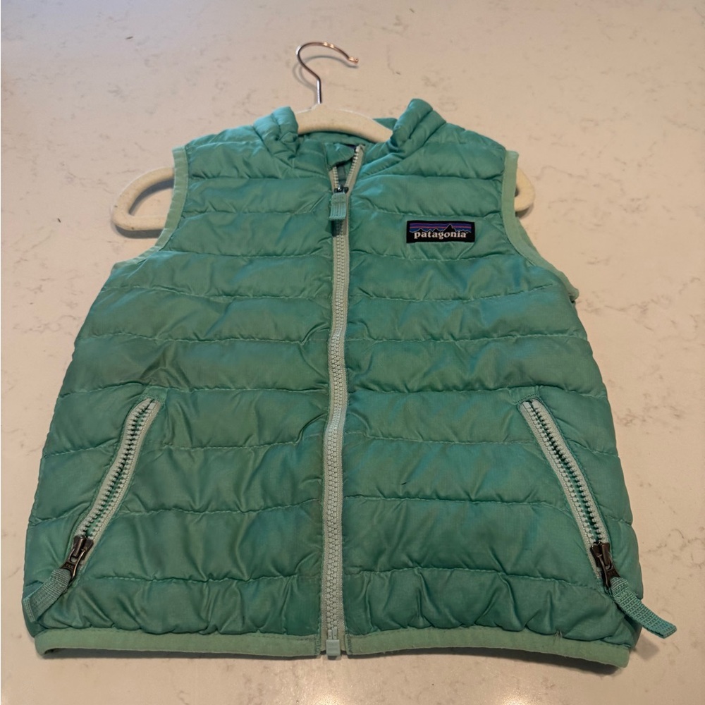 Patagonia Aqua Blue Vest - Toddler